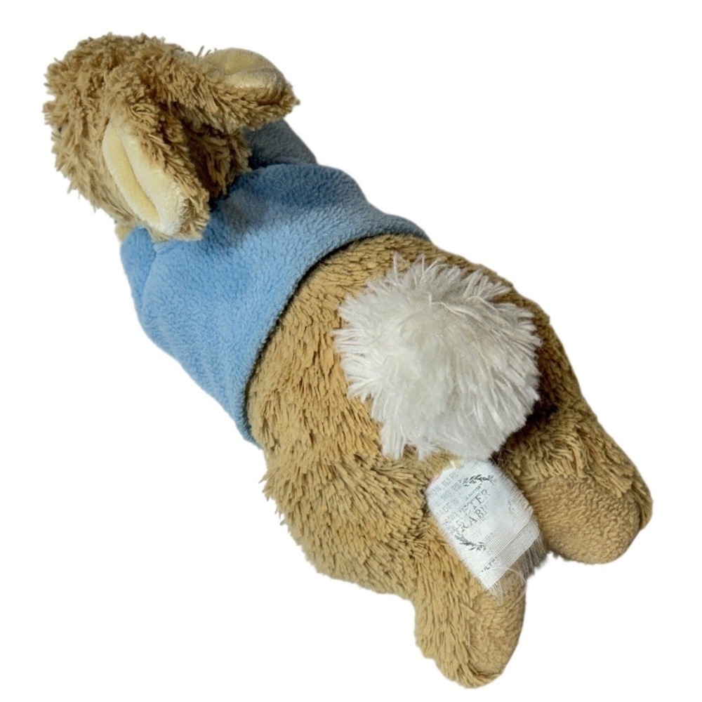Beatrix Potter Peter Rabbit Plush Set 7-8in Blue Jacket Stuffed Animal Toy Pair - Picture 7 of 12